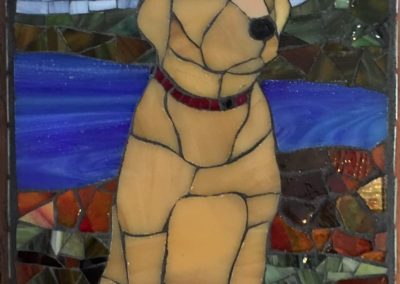 "Bird Dog" mosaic