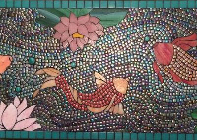 "Koi" mosaic