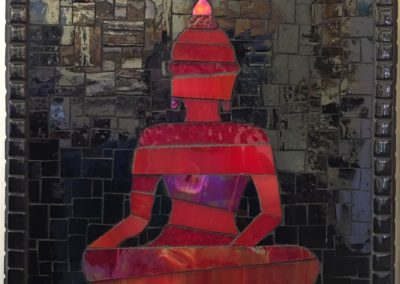 "Red Buddha" mosaic