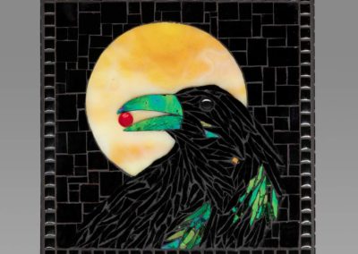 "Raven Treasure III" mosaic