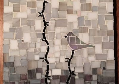 "Thornbirds" mosaic