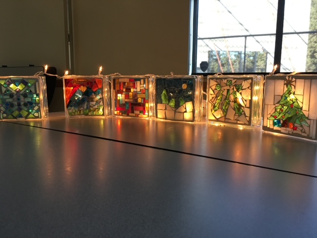 Bend Senior Center - Mosaic Luminaries