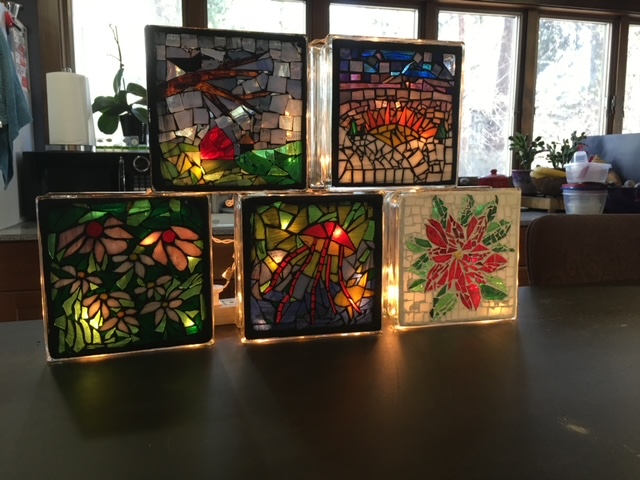 Bend Senior Center - Mosaic Luminaries